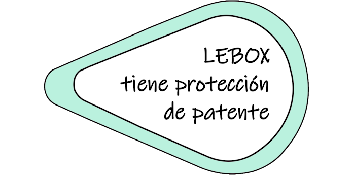 LEBOX está protegido con una patente